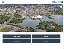 Tablet Screenshot of oulu.com