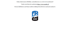 Desktop Screenshot of oamk.oulu.fi