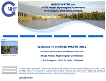 Tablet Screenshot of nhc2012.oulu.fi